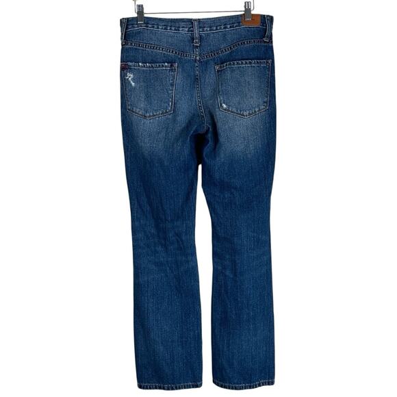 BDG Urban Oufitters Womens 28 Straight Leg Jeans Distressed Mid Rise Y2K Grunge - Picture 3 of 4